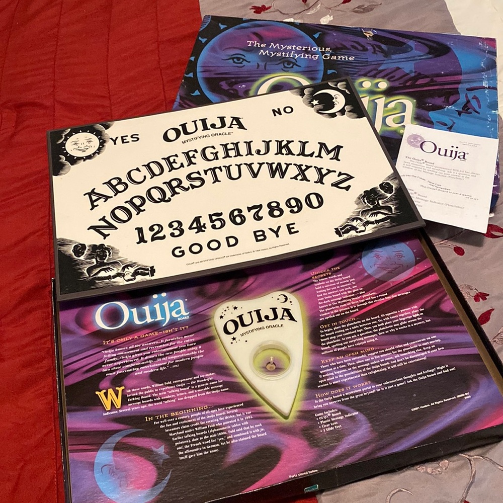 Glow in the dark Ouija board